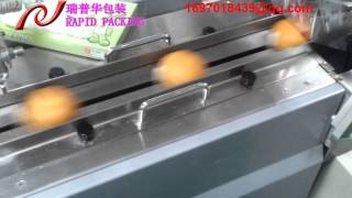 Bun/round cake packaging system(disk type HFFS FLOW PACK WRAPPER)