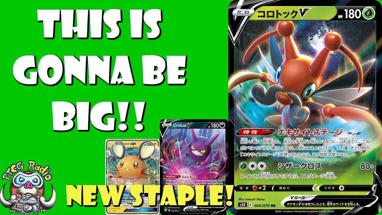 Kricketune V is Gonna See SOOOO MUCH Play! Surprise New Pokmon V! (Pokmon  TCG Battle Styles)