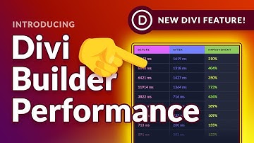 Introducing Huge Divi Builder Performance Improvements!