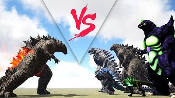 BURNING GODZILLA vs TEAM GODZILLA