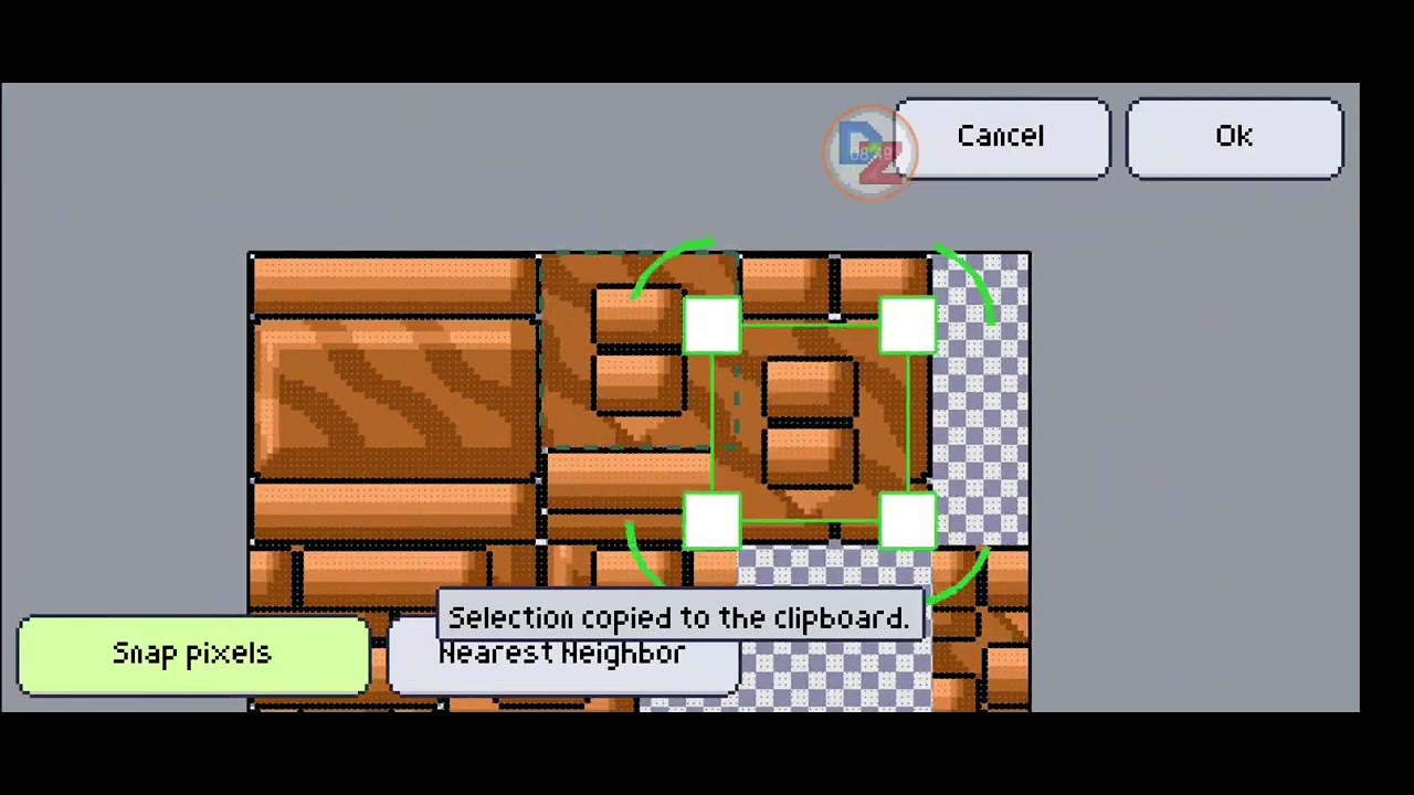Avances: terminando los tiles bloques y nuevo Background para la V.1.7 de mi textura Retake