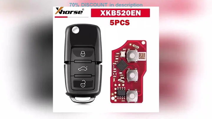 A must-have product! 5PCS Xhorse XKB520EN Second Generation Replaced of XKB501EN Wire Remote Key f