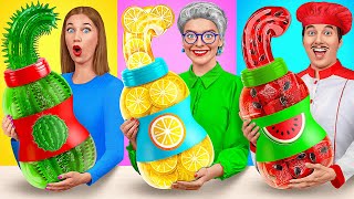 Ich vs Oma: Koch-Challenge | Essensschlacht von Mega DO Challenge screenshot 5