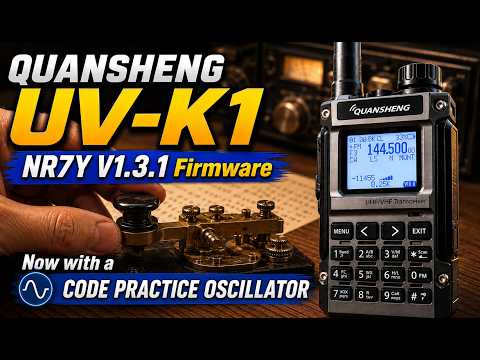 Code Practice Oscillator - QUANSHENG K1 - NR7Y Firmware