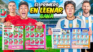 ARGENTINA vs PORTUGAL: ¡EL PRIMERO EN COMPLETAR SU SELECCIÓN GANA! ⚽