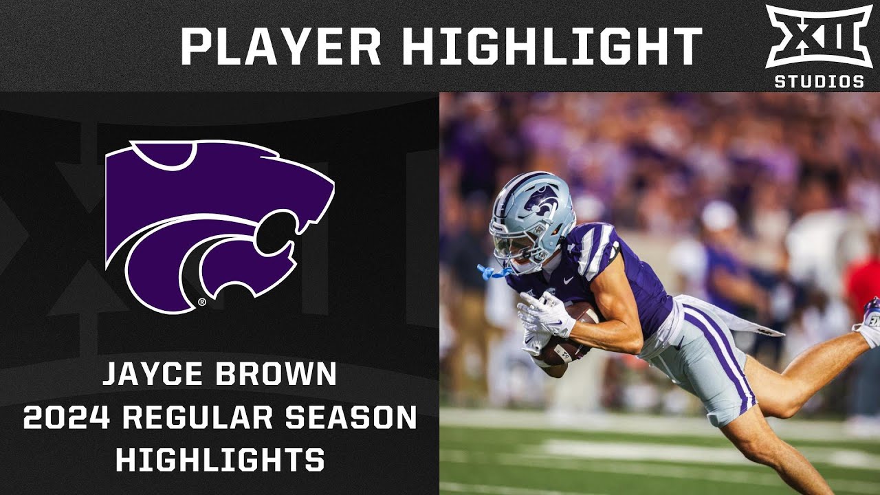 Jayce Brown 2024 Regular Season Highlights | 2024 Big 12 Football