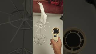 A fan that instantly reduces the temperature from 40° to 18°, a cooling fan, a handheld small fan