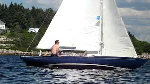 Bluenose Sloop Sailing