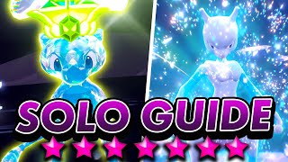 HOW to SOLO 7 Star MEWTWO Tera Raid with MEW in  Pokemon Scarlet and Violet