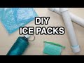 DIY Ice Pack 4 Ways