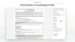 How to get your service agreement and Use of a Representative (IMM 5476) signed | VisaFlo