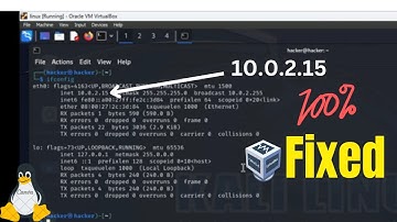 10.0.2.15 ip address problem solved in kali linux #2024 #kalilinux #10.0.2.15