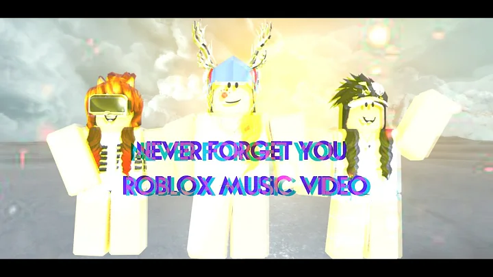 Zara Larsson ft.MNEK Never Forget You | Roblox music video