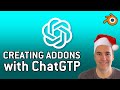 Creating blender addons using chatgpt