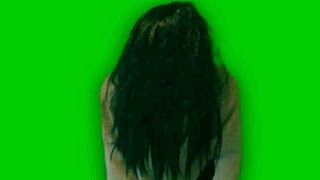 Green screen Ghost prank with sound HD fx effect #2. Green screen horror effects. Lady(girl) ghost.