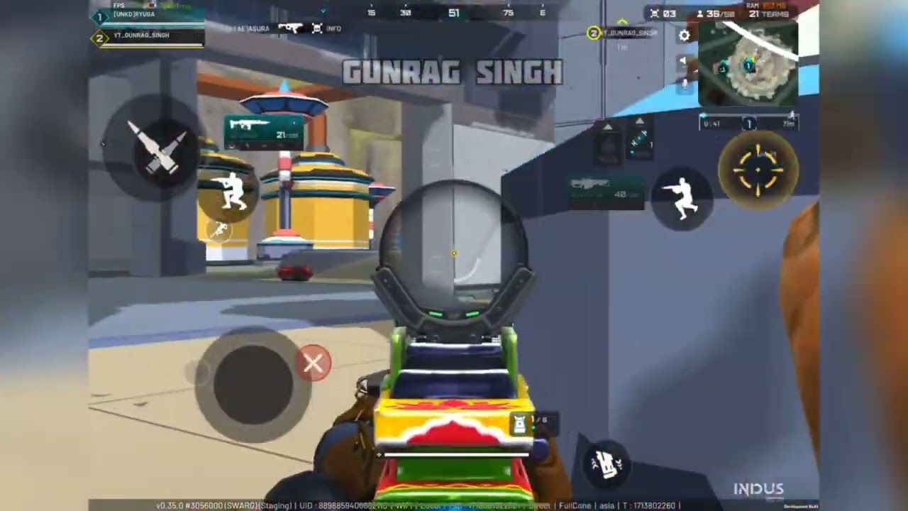 Indus Battle Royale Full Gameplay || indus Close Beta || Indus Game Release Android mobile