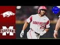 #2 Arkansas vs #3 Mississippi State Highlights (Game 1) | 2021 College Baseball Highlights