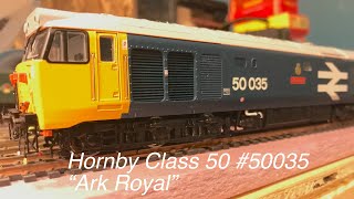 Hornby Class 50 #50035 Diesel Ark Royal Unboxing