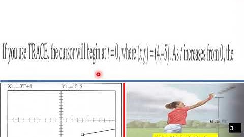 10 Parametric Equations SAT MATH Level II CW L V Pt 1