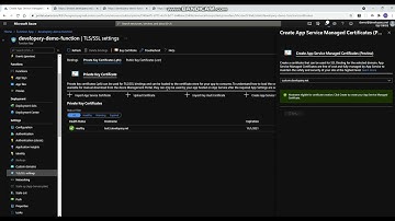 [입문] 애저에서 custom 도메인용 인증서 생성하는 법( how to create and bind SSL certificate for custom domain in Azure)