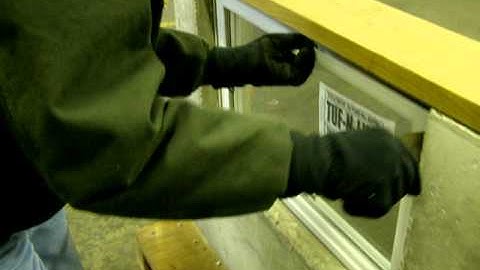 Dalaco Materials basement window install part 2.MOV