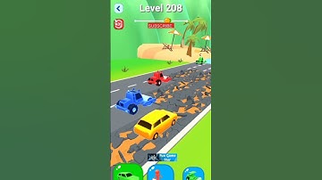 Shape shifting game level - 208 hyper casual game 🔥 #shapeshifting #gameplay  #shorts