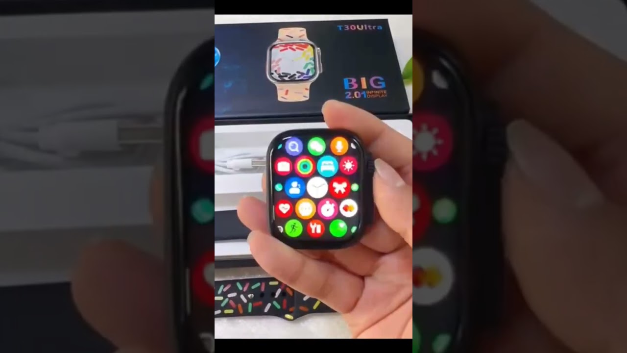 T30 ultra smart watch infinite LCD