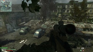 MW3 - Throwing Knife Across the Map in Final Killcam [HD]