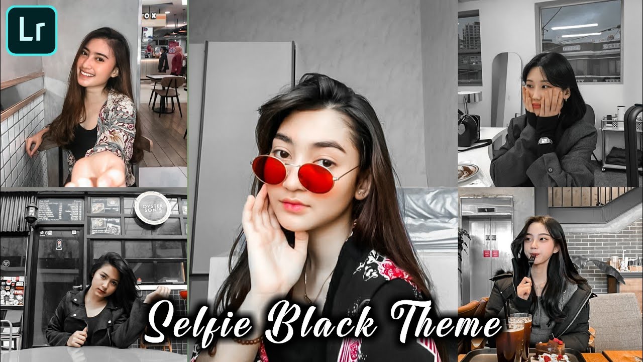 Tutorial edit foto selfie ala selebgram | Selfie Black Theme | Tutorial Lightroom