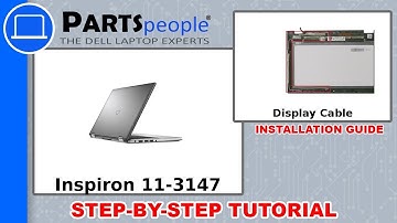 Dell Inspiron 11-3147 (P20T001) Display Cable How-To Video Tutorial
