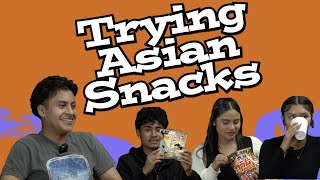 Trying Asian Snacks