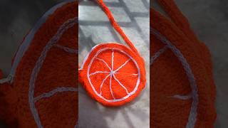 Orange slice sling bag 🍊 #crochet #bag #handmade #fyp #explore