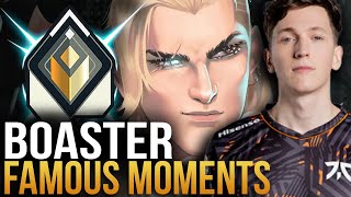 BOASTER'S MOST FAMOUS MOMENTS - Valorant Montage