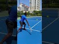 Our News Learns How To Play Tennis