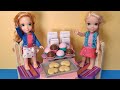 Baking for Elsa! Anna & Elsa toddlers - sweet treats
