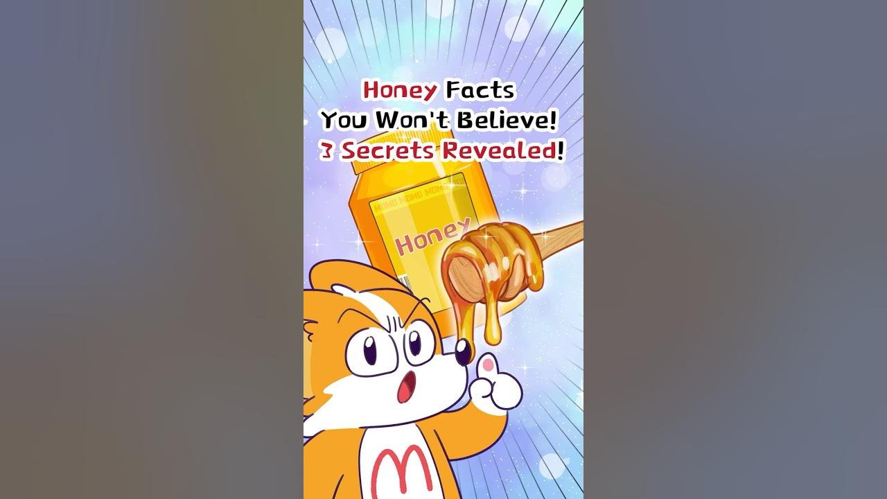 🍯Honey Facts You Won't Believe! 3 Secrets Revealed ️shorts trivia 