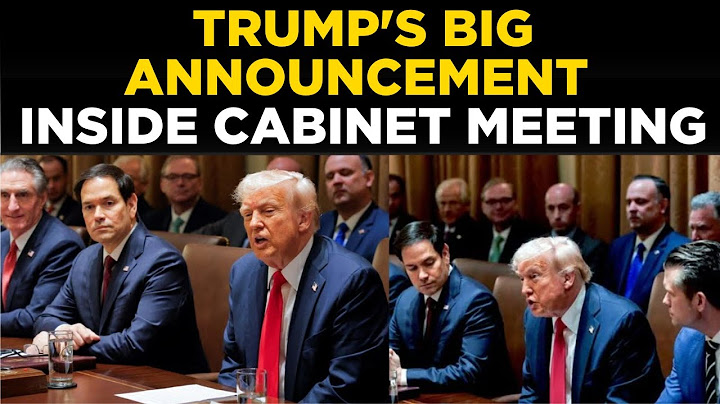 Trump LIVE | ‘American Army Will…’: Trump Drops BOMBSHELL, ‘Shocks’ Cabinet | Trump Latest News