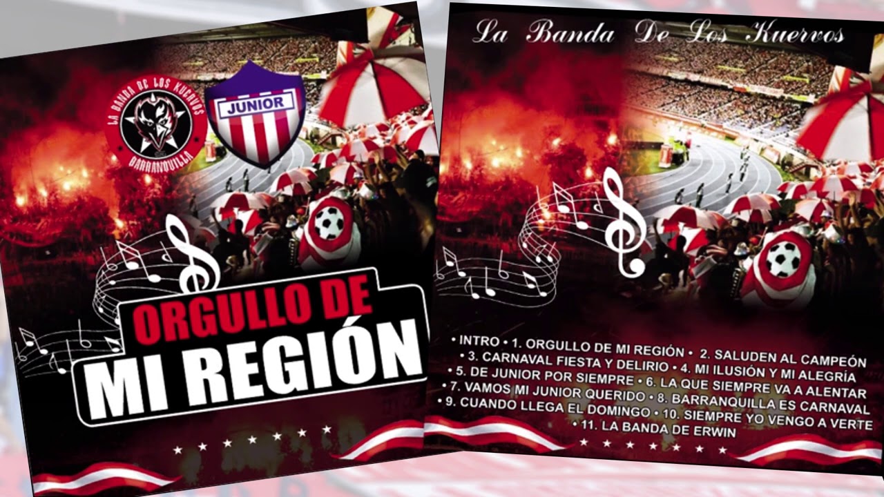 CD 1 - ORGULLO DE MI REGION (OFICIAL) FULL ALBUM - LA BANDA DE LOS KUERVOS