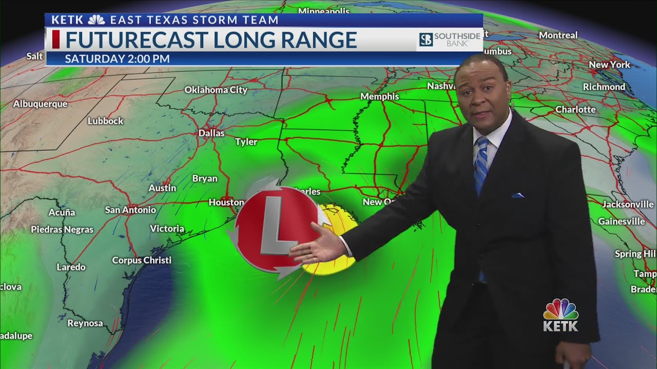 Tropical storm in Gulf could affect East Texas weather 6 PM 7-9-19 ...