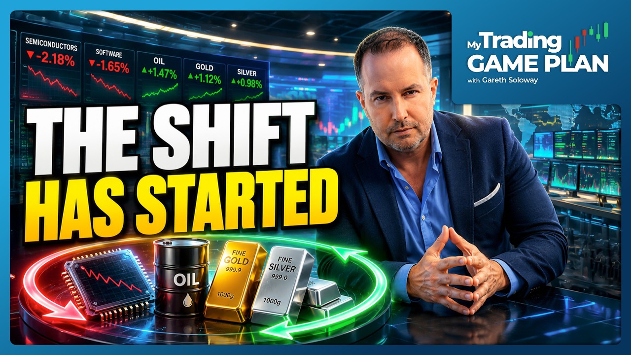 Market Alert: Semi's Begin Retrace Bounce, Money Rotates From Software, Oil, Gold & Silver