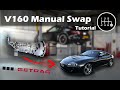 Mk4 Supra - Manual Conversion (V160 Swap)!!! - Auto to 6 Speed How To