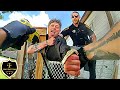 He Was Tough Until the PEPPER SPRAY Hit