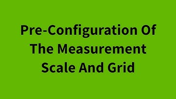 Pre Configuration Of The Measurement Scale And Grid - Free Addon for blender
