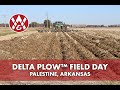 Delta Plow™ Field Day | Palestine, AR | Worked Field, Corn Stubble, Rice Stubble, Rolled Rice Field