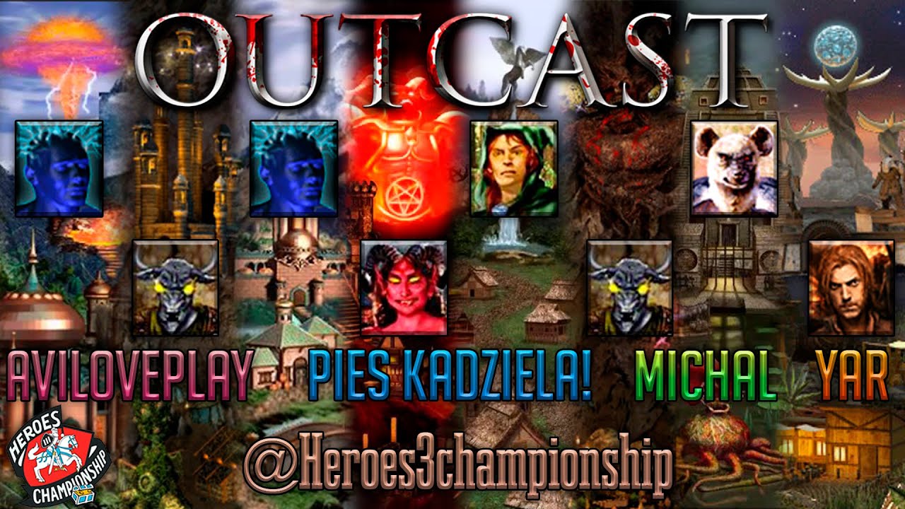 [Jеbus Outcast 1hero] twaryna vs. AViLovePlay; Michal; YaR