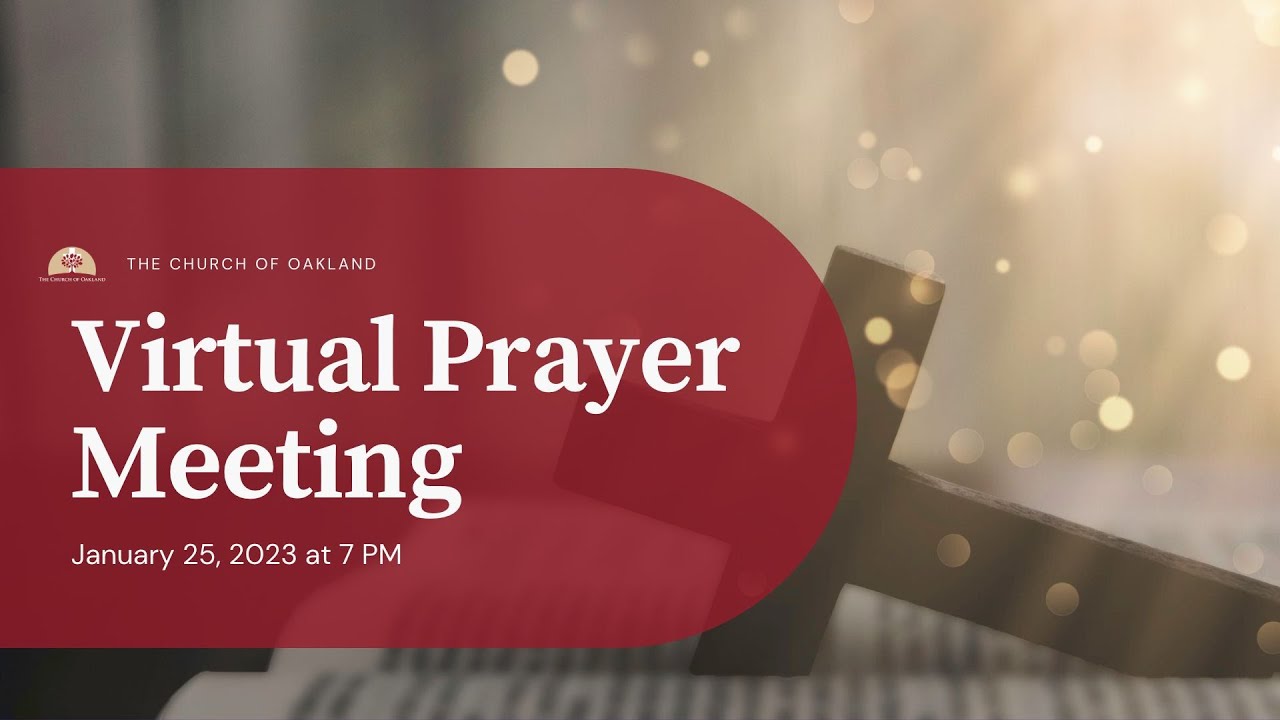 Virtual Prayer Meeting YouTube