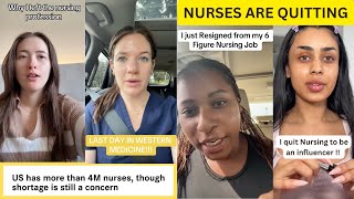 Many Nurses Are Mass Quitting Their Job In 2025....What's Going On in Nursing ?