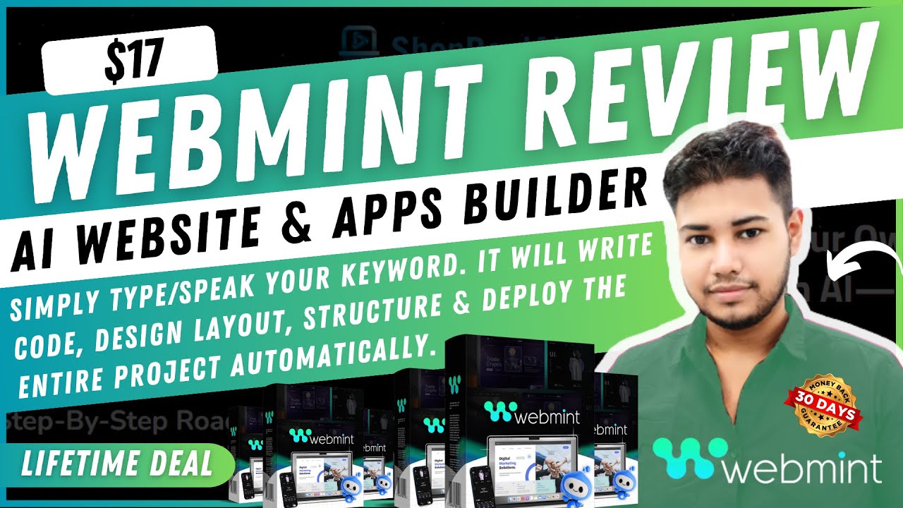 WebMint Review & Tutorial 2025 🔥 Build Sites, Apps & SaaS in Under 1 Minute!