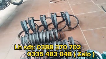 Mẫu cạm kiềng bẫy chuột, chồn, cầy, cáo, hươu, những con thú lớn cho các bác đi bẫy#cạmkiềng #mẫu