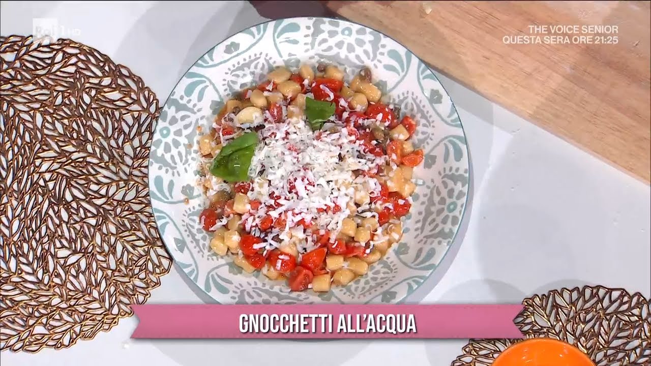 Gnocchetti all'acqua - È sempre mezzogiorno 26/11/2021